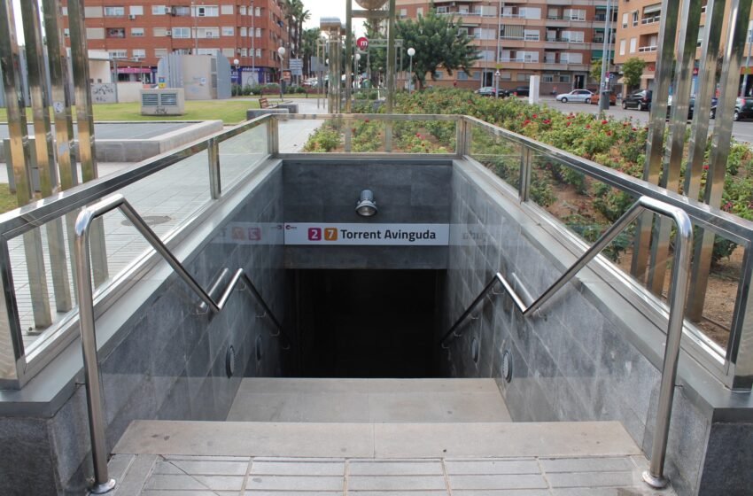  La estación de metro Torrent Avinguda estará cerrada durante un mes