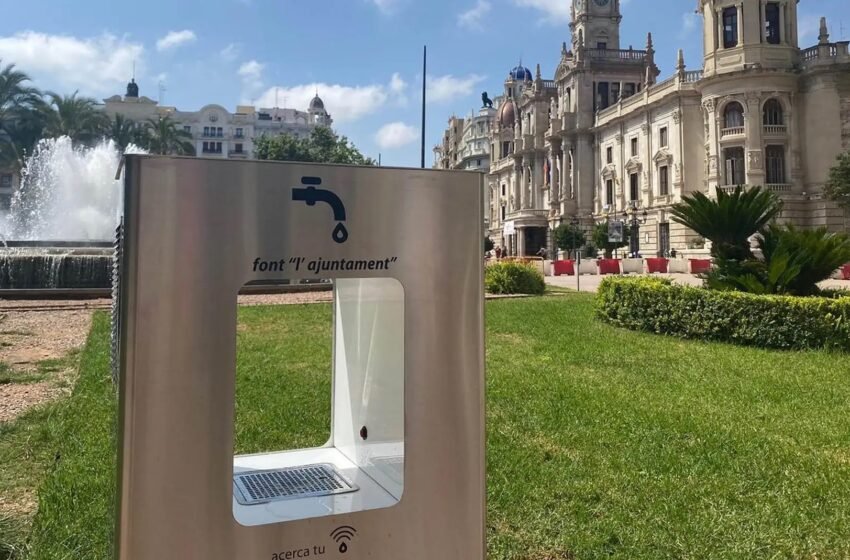  Valencia instalará 21 nuevas fuentes de agua