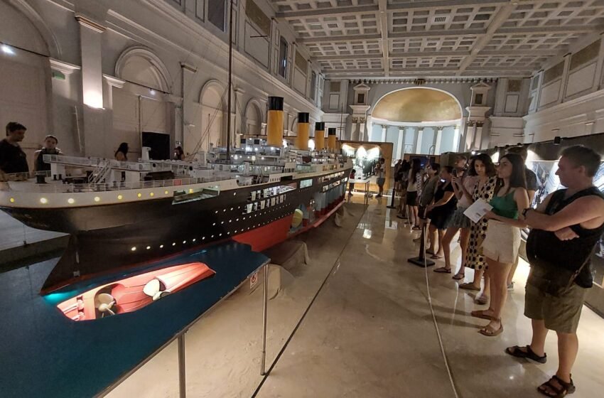  La reconstrucción del Titanic más grande del mundo llega a Valencia