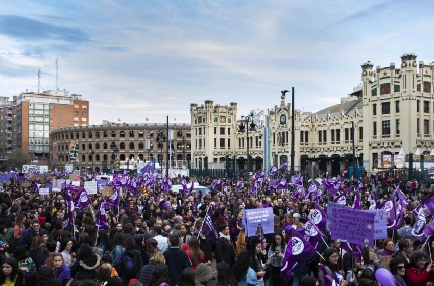  Marchas y acciones en el Día Internacional de la Mujer