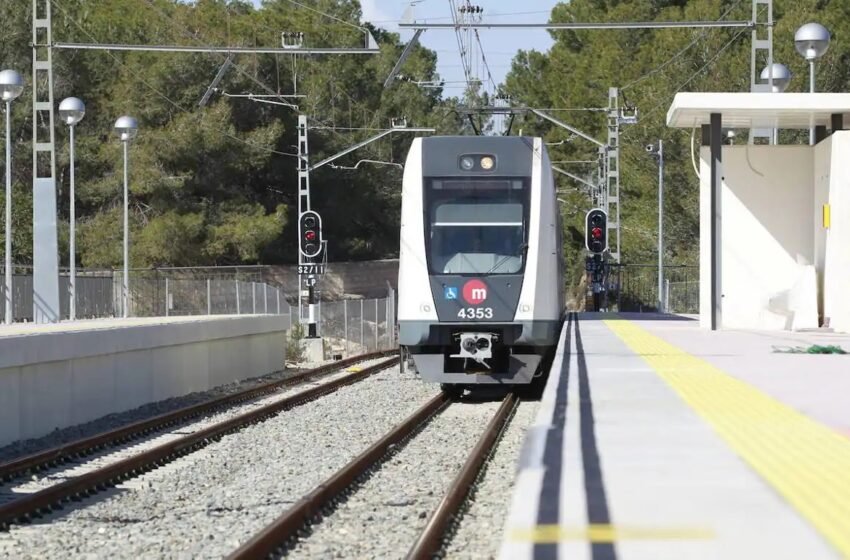  Interrupción temporal del servicio de Metrovalencia entre Paterna y Llíria por obras
