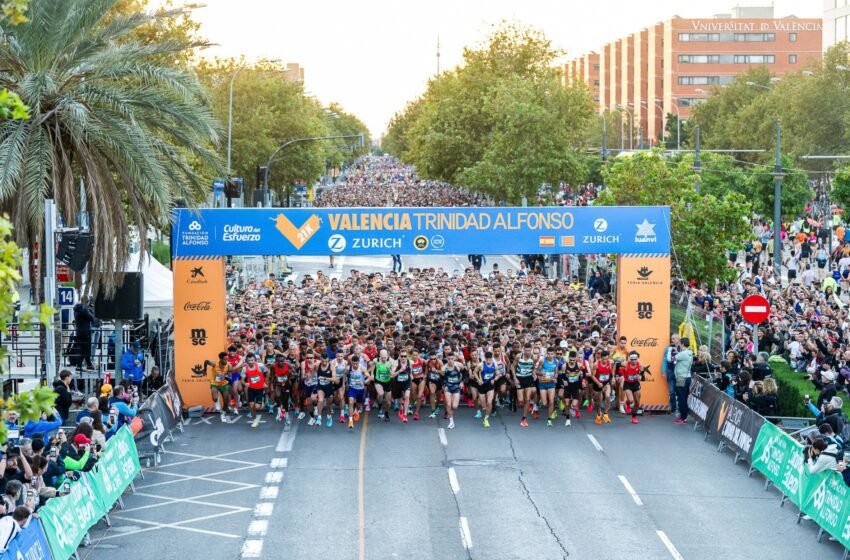  Este domingo es el Medio Maratón Valencia: recorrido, horario y cortes de tráfico