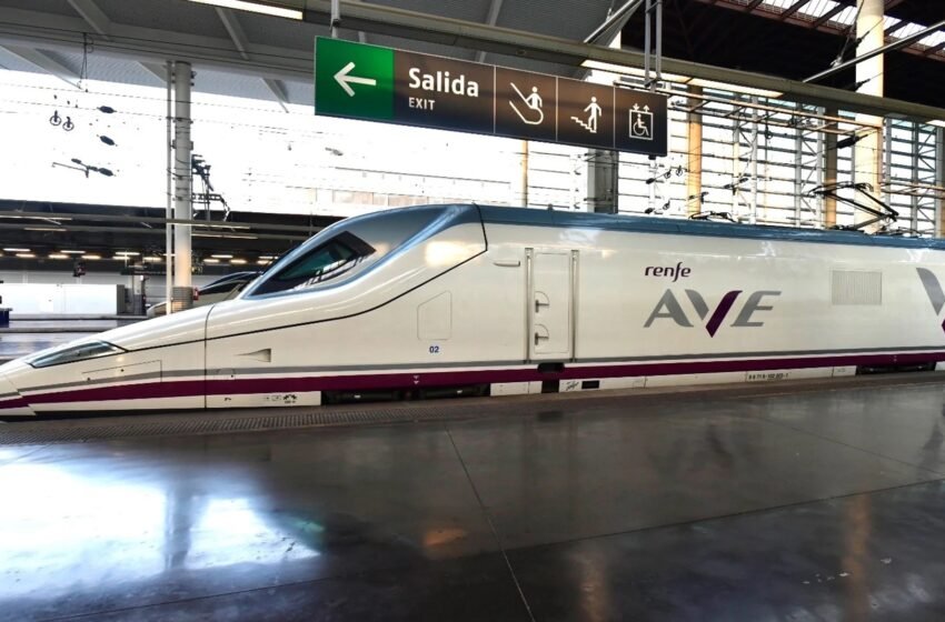  Renfe suspende todos los servicios de alta velocidad entre Madrid y Valencia por alerta meteorológica